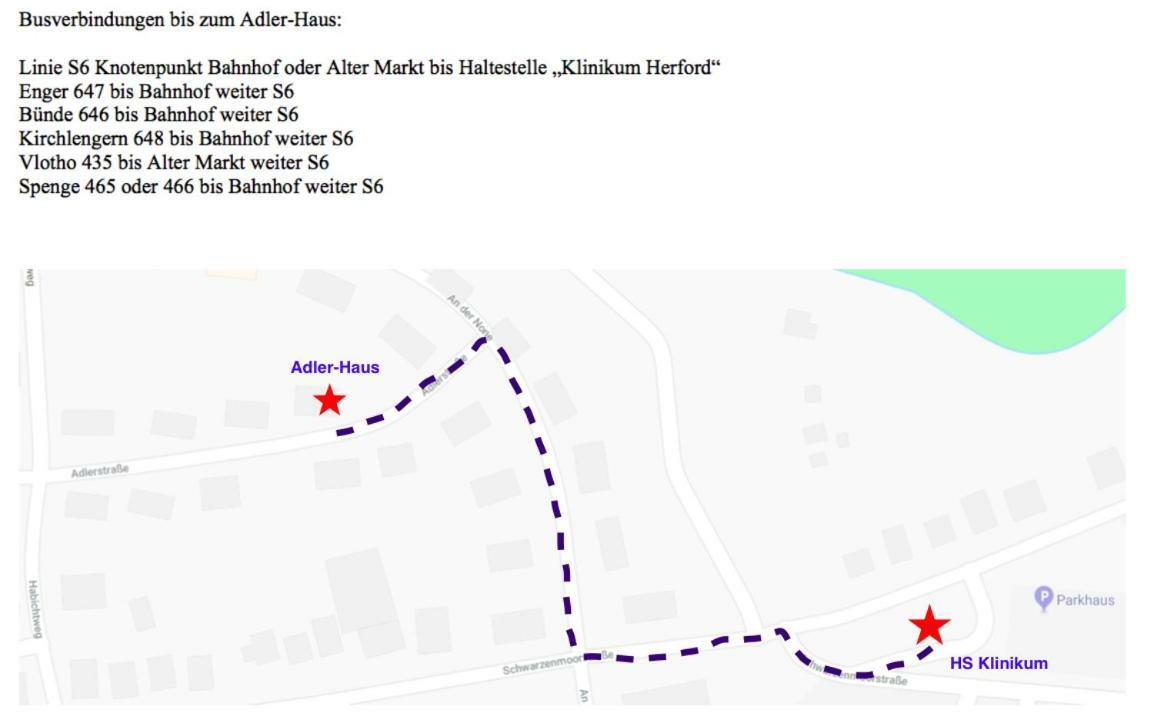 Adler-Haus Hotel Herford Luaran gambar